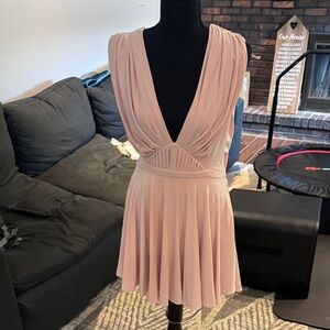 House of CB Blush Pink Mini Dress
